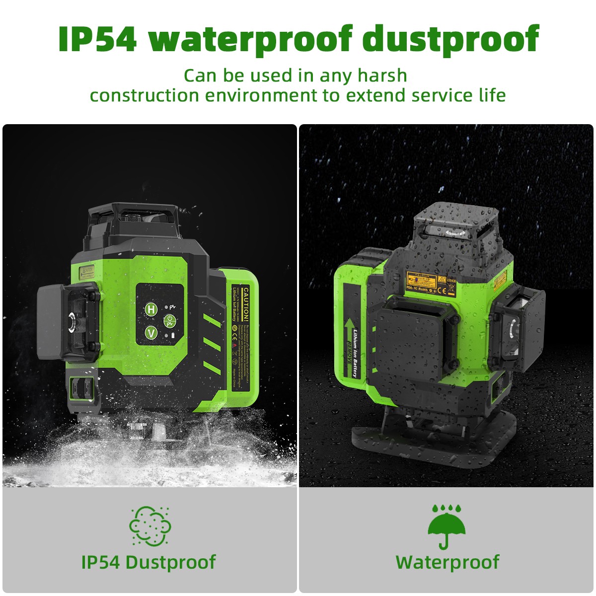 Huepar Laser Level LS04CG - Image 2