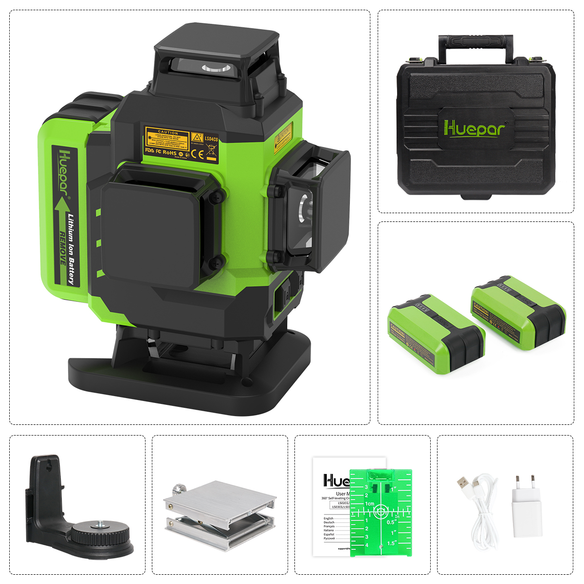 Huepar Laser Level LS04CG - Image 8