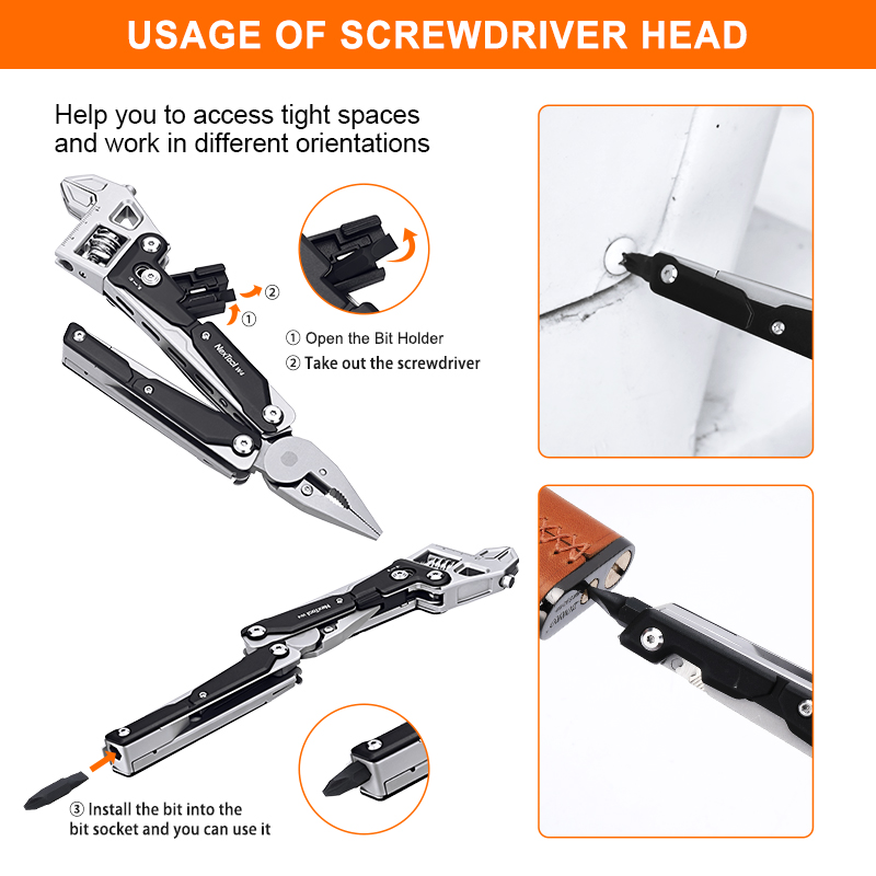 Nextool W4 Adjustable Wrench Multitool - Image 3