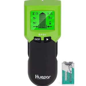 Huepar Stud Finder Wall Scanner, 5 in 1 Electronic Sensor
