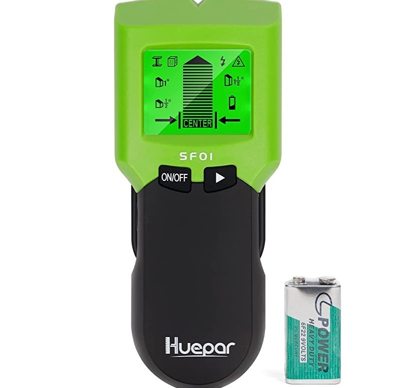 Huepar Stud Finder Wall Scanner, 5 in 1 Electronic Sensor