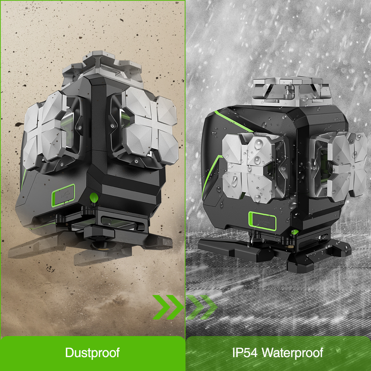 HUEPAR 4 Beam 360° Laser Level S04CG - Image 3