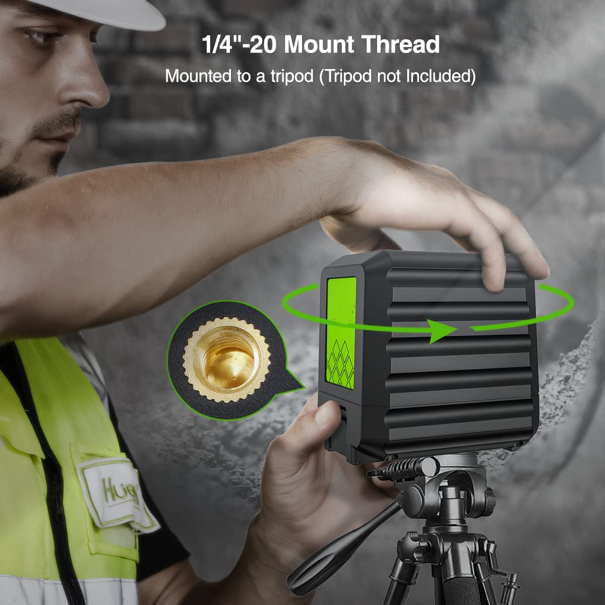 HUEPAR Self Levelling Cross-Line Laser Level B011G - Image 2