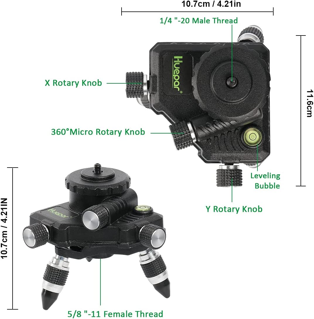 HUEPAR Heavy Duty Multi-Directional Pivoting Adaptor AT2 - Image 2