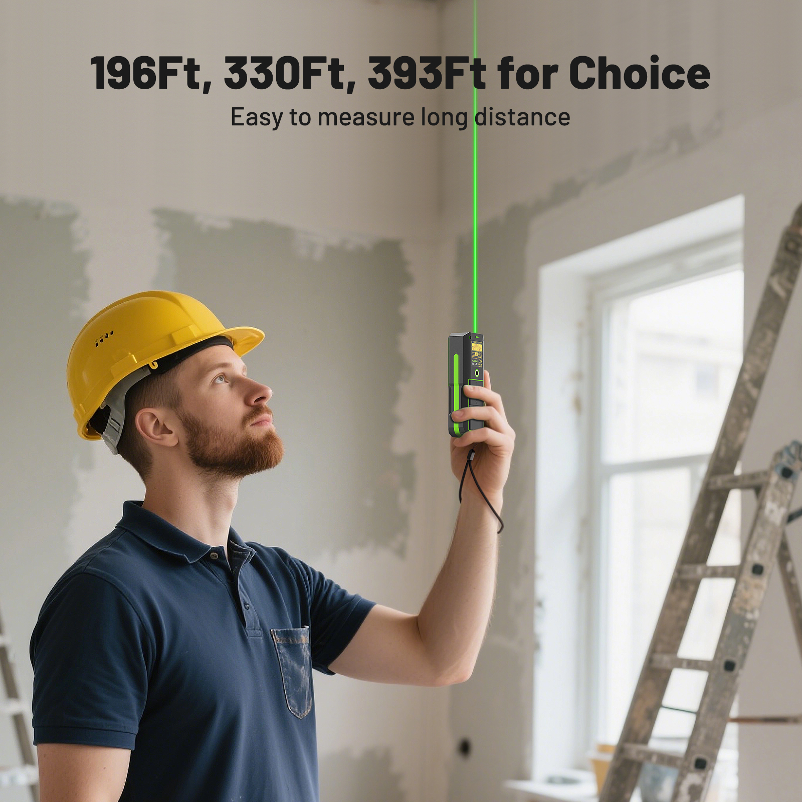 HUEPAR Digital Laser Distance Measure featuring Bluetooth App Control S120G BT - Image 7