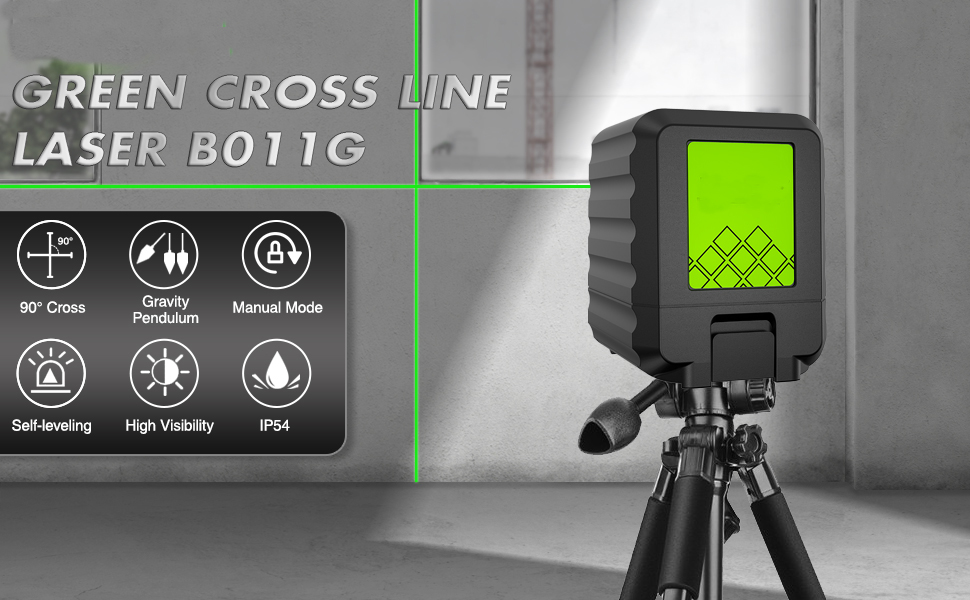 HUEPAR Self Levelling Cross-Line Laser Level B011G - Image 7